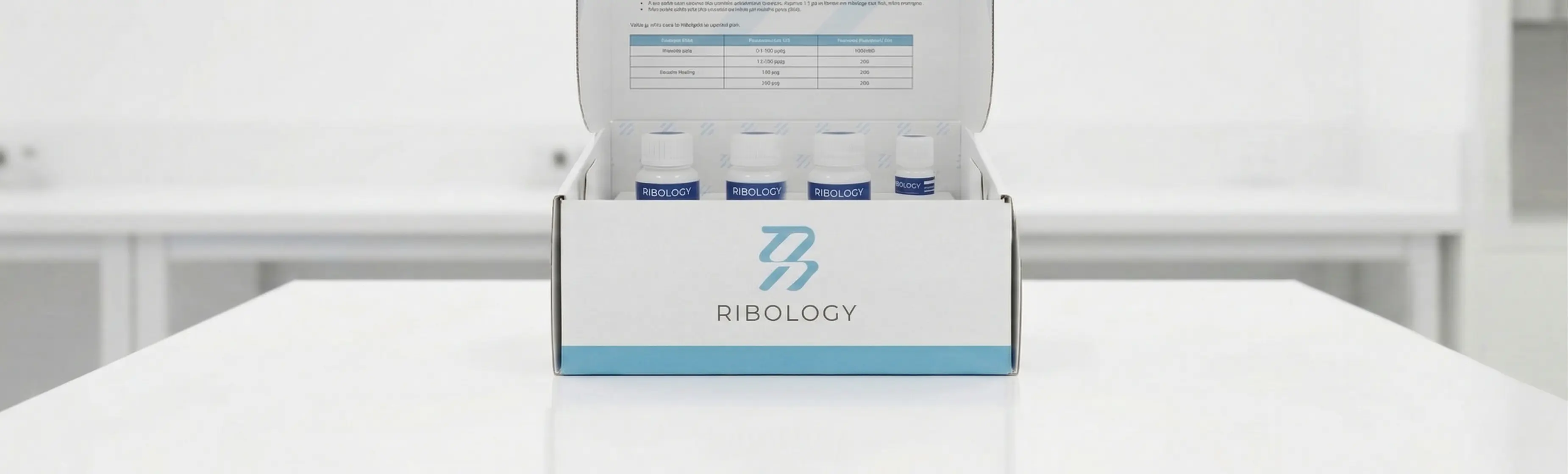 Ribology RNA extraction kit open box